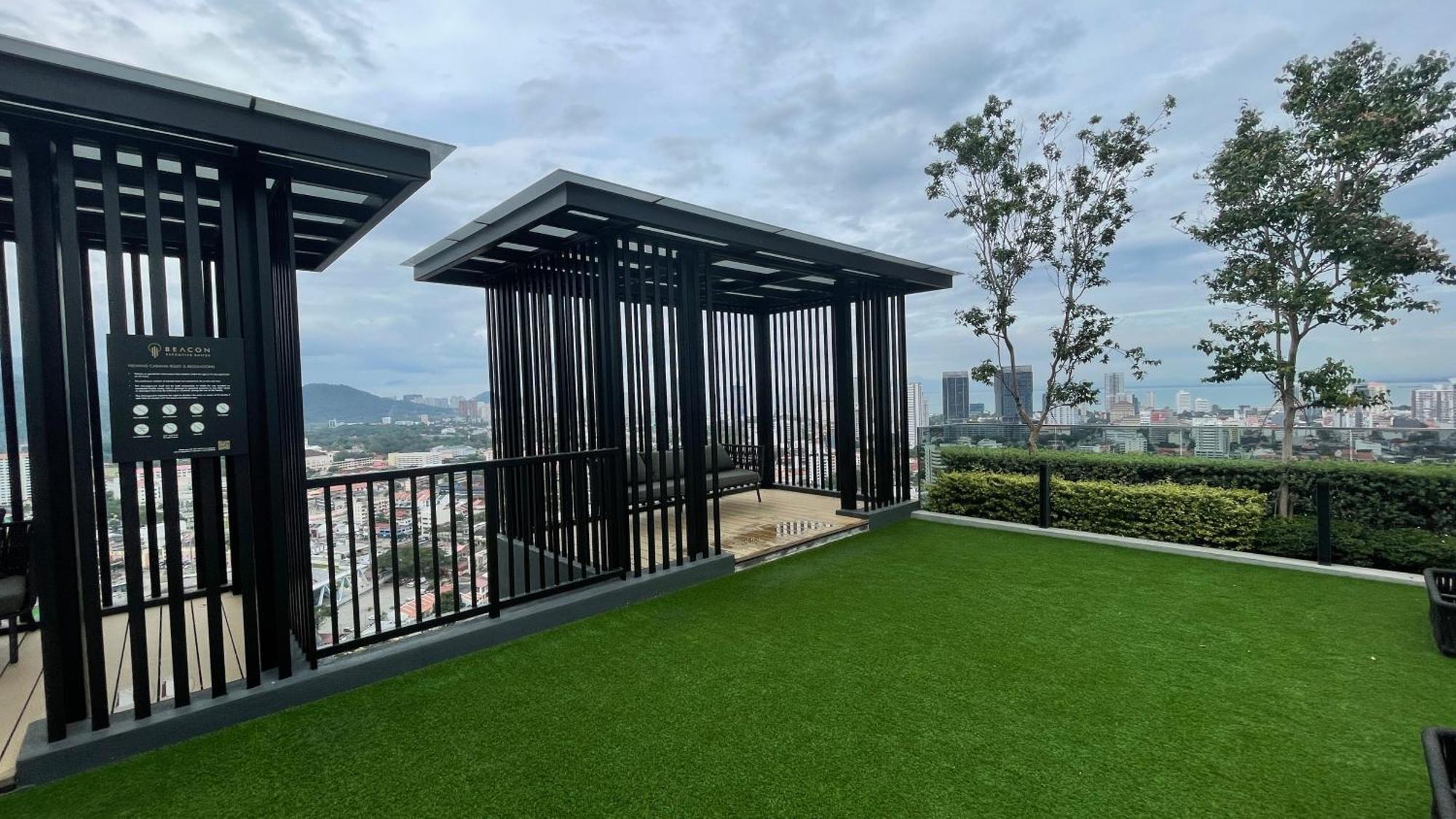 New Georgetown Instagramable 2Br Homestay For 10Pax 无敌美景两房民宿 Beacon Executive Suite Экстерьер фото