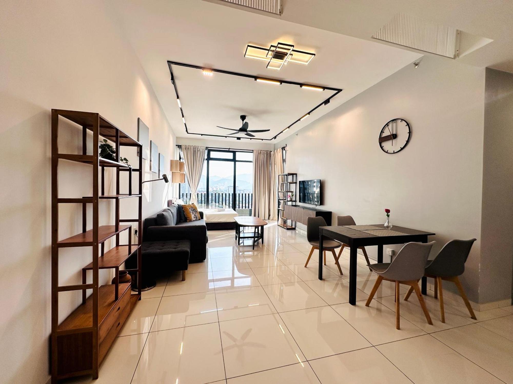 New Georgetown Instagramable 2Br Homestay For 10Pax 无敌美景两房民宿 Beacon Executive Suite Экстерьер фото